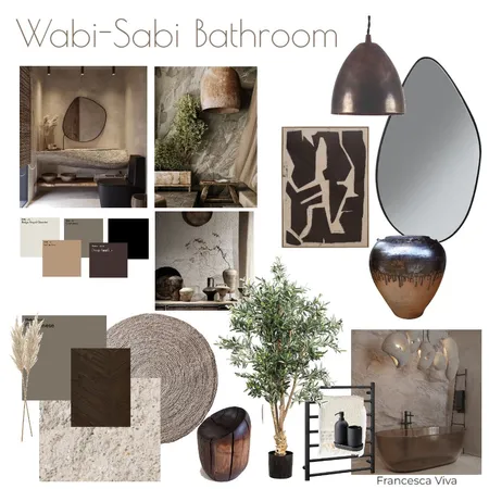 wabisabi bath Interior Design Mood Board by FrancescaViva93 on Style Sourcebook