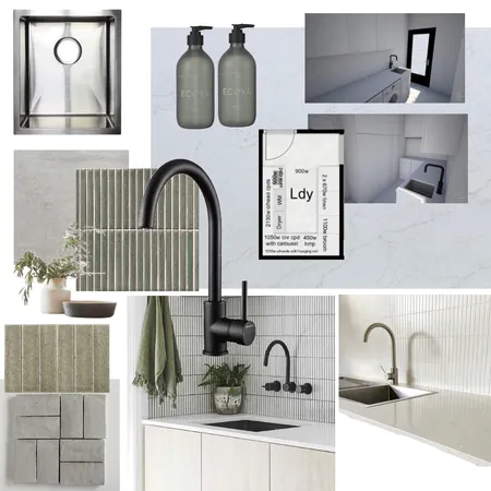 laundry Interior Design Mood Board by Oleander & Finch Interiors on Style Sourcebook