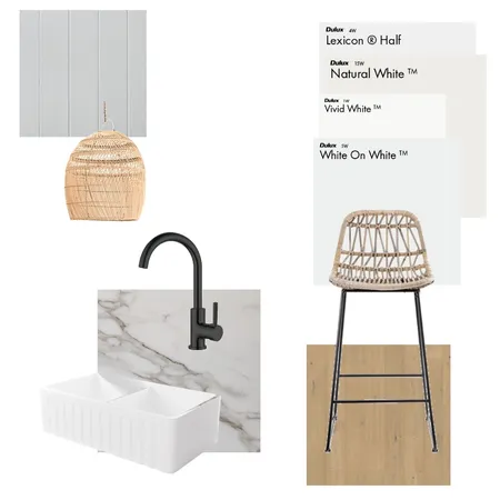 Coastal kitchen Interior Design Mood Board by Kehbuddy on Style Sourcebook