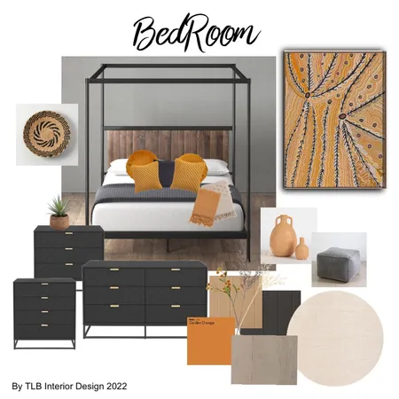 Spring Bedroom Interior Design Mood Board by TLB Interior Design on Style Sourcebook