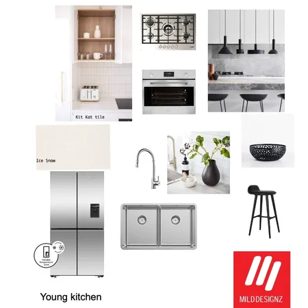 young kitchen Interior Design Mood Board by MARS62 on Style Sourcebook