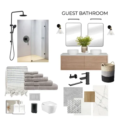 Wakatama Bathroom Interior Design Mood Board by Zambe on Style Sourcebook