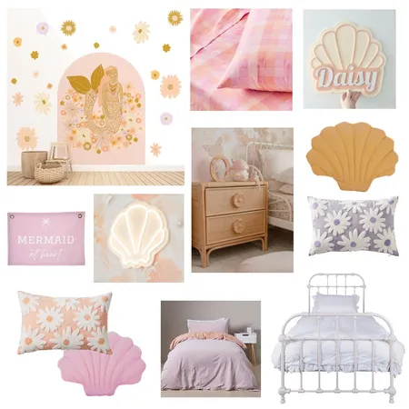 girls bedroom version 1 Interior Design Mood Board by Biancagriffin68 on Style Sourcebook