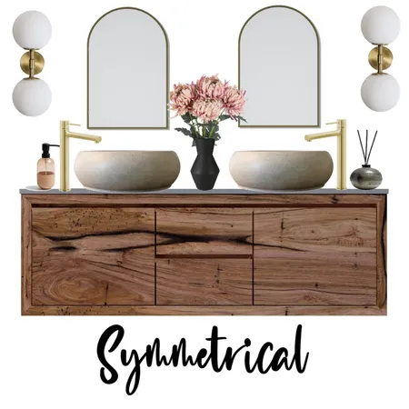 Symmetrical Bathroom Interior Design Mood Board by AlexandraT15 on Style Sourcebook