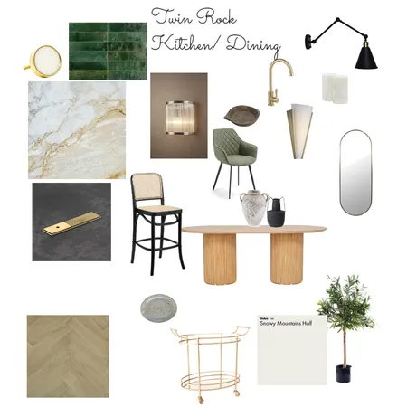 Twin Rock Kitchen/ Dining Interior Design Mood Board by Emma Lee on Style Sourcebook