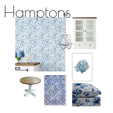 The Hamptons Interior Design Mood Board by zmilburn on Style Sourcebook