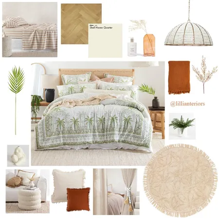 Dream Spring Bedroom Makeover Interior Design Mood Board by heylilliani on Style Sourcebook
