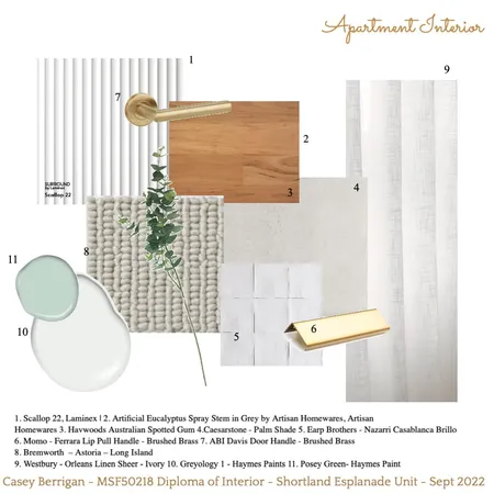 Apartment. - 55 Shortland Esplanade Interior Design Mood Board by casey berrigan on Style Sourcebook