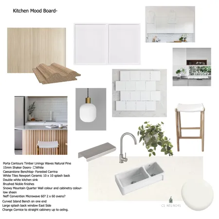 Kitchen 27 High Interior Design Mood Board by CSInteriors on Style Sourcebook