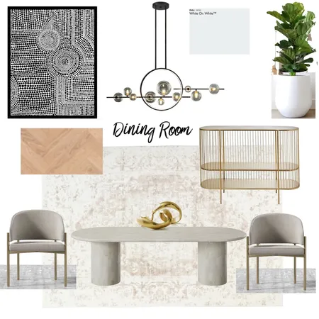 Dining Room Interior Design Mood Board by RachaelKershler on Style Sourcebook