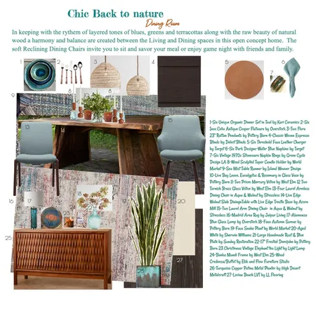 Module 9 Dining Room Interior Design Mood Board by Designflorida on Style Sourcebook