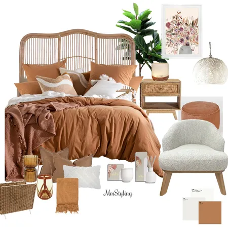 Bedroom makeover Interior Design Mood Board by MM Styling on Style Sourcebook