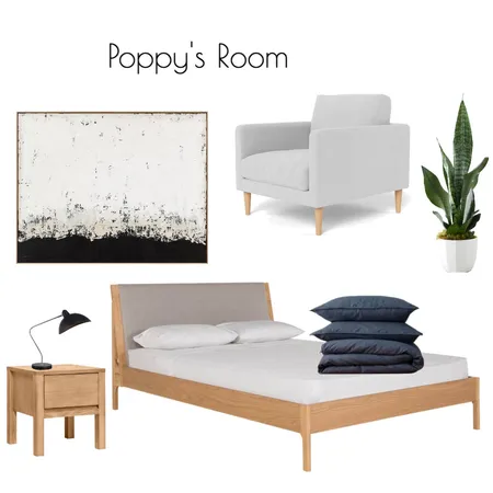 Poppy's Room Interior Design Mood Board by Hargreaves Design on Style Sourcebook