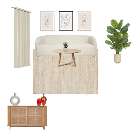 Earthy living room Interior Design Mood Board by Elcharis Interior Design on Style Sourcebook