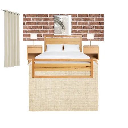 Earthy Bedroom Interior Design Mood Board by Elcharis Interior Design on Style Sourcebook