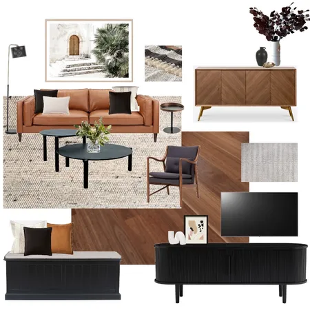 Jessi- brown art option Interior Design Mood Board by C Inside Interior Design on Style Sourcebook