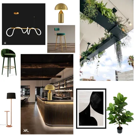 TASTE WHISKEY BAR AREA Interior Design Mood Board by mutindi on Style Sourcebook