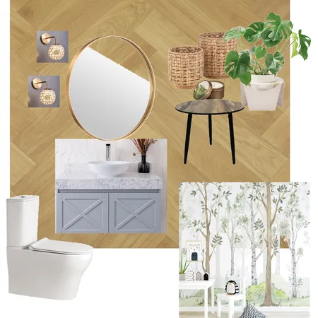 Baño de Visitas Chia Interior Design Mood Board by Michelle Cruz on Style Sourcebook