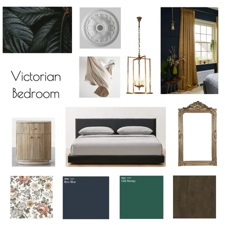 Victorian Bedroom Interior Design Mood Board by brittanyduke on Style Sourcebook