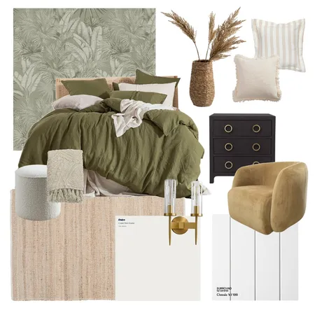 Spring bedroom makeover 🌼🍃 Interior Design Mood Board by KTW INTERIORS on Style Sourcebook