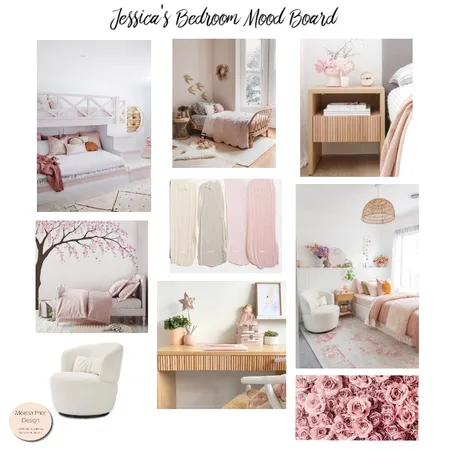 Jessica's Bedroom Interior Design Mood Board by mprior on Style Sourcebook