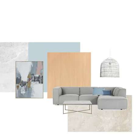 Mid Century Modern (Light Blue) Interior Design Mood Board by Minymints on Style Sourcebook
