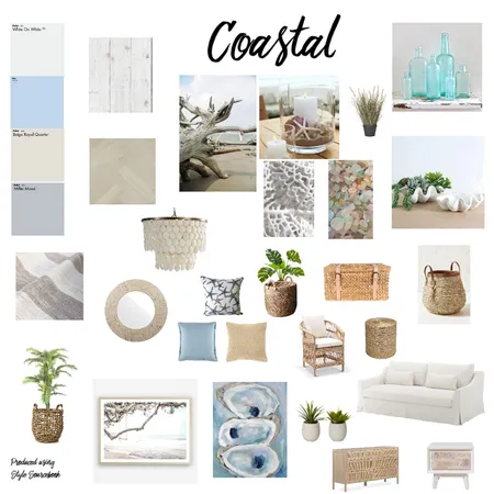 Coastal Style Interior Design Mood Board by Lizzie1005 on Style Sourcebook