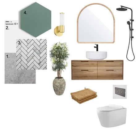 RESIDENTIAL ENSUITE Interior Design Mood Board by kristiina on Style Sourcebook