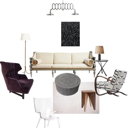 Eclectic Interior Design Mood Board by P on Style Sourcebook