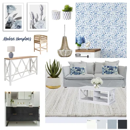 Modern hamptons Interior Design Mood Board by MJ&Co. on Style Sourcebook