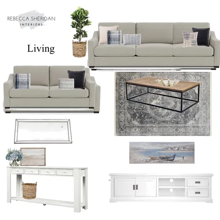 Hutchison Living Interior Design Mood Board by Sheridan Interiors on Style Sourcebook