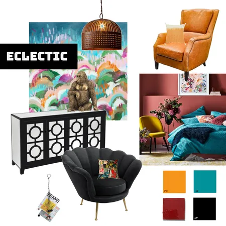 Eclectic Interior Design Mood Board by Greenterior Design on Style Sourcebook
