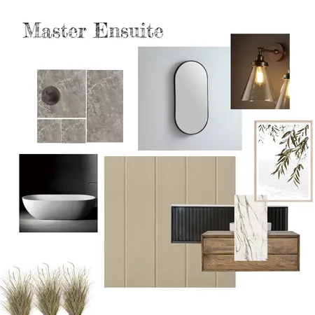 Farmhouse Master Ensuite Interior Design Mood Board by jconconstruction on Style Sourcebook