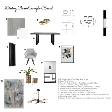 Dining Room Assignment 9 Interior Design Mood Board by Melsantiagoxo on Style Sourcebook