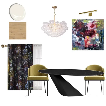 Dining Room Contemporary Deco Interior Design Mood Board by Style Fixation Interiors on Style Sourcebook