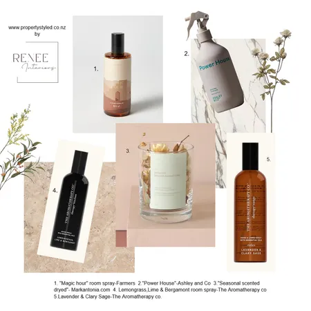 home fragrance Interior Design Mood Board by Renee Interiors on Style Sourcebook