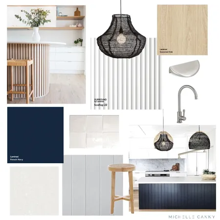 Draft Kitchen Design for Katie Interior Design Mood Board by Michelle Canny Interiors on Style Sourcebook