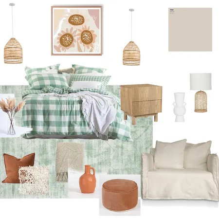 Dream Spring Bedroom Makeover Interior Design Mood Board by Holmesby Interiors on Style Sourcebook