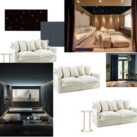 Cinema room Interior Design Mood Board by CassandraHartley on Style Sourcebook
