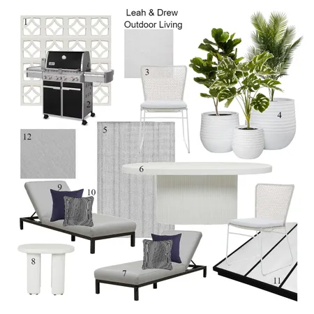 Outdoor Room with Number Interior Design Mood Board by jaclyngec on Style Sourcebook