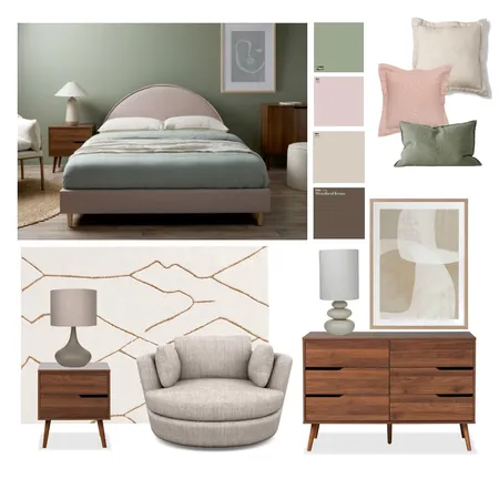 Blush & Sage Interior Design Mood Board by Mocka Furniture on Style Sourcebook