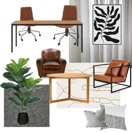 Office Furniture Interior Design Mood Board by Jamie Mitrovic on Style Sourcebook