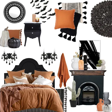 Halloween Interior Design Mood Board by Clare Watson on Style Sourcebook