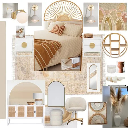 Macy Bedroom Interior Design Mood Board by Carla Fidler on Style Sourcebook