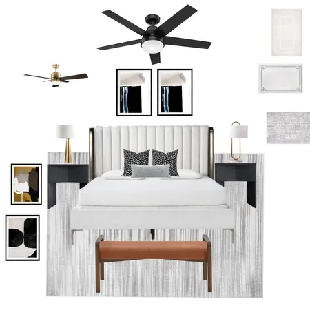 C + O Owner's Suite Interior Design Mood Board by Think Modern on Style Sourcebook