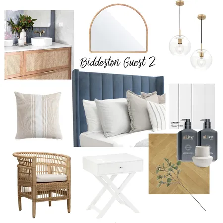 Biddeston Guest Master 2 Interior Design Mood Board by Element Interiors Co. on Style Sourcebook