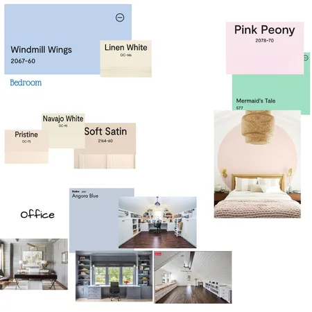 Bedroom and Office Interior Design Mood Board by aschambers on Style Sourcebook