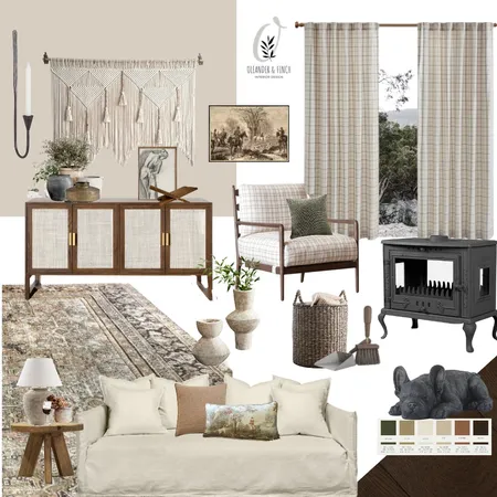 Country weekend retreat _ Airbnb consult Interior Design Mood Board by Oleander & Finch Interiors on Style Sourcebook