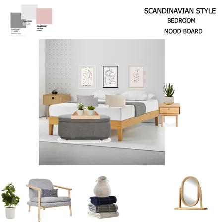 SCANDINAVIAN STYLE BEDROOM Interior Design Mood Board by byjuanitalvarez on Style Sourcebook