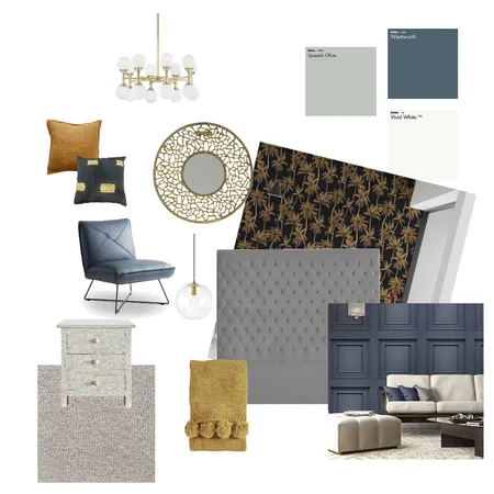 Traditional/contemporary Interior Design Mood Board by JOsgerby on Style Sourcebook